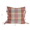Hello Honey® Highland Hearth Woven Plaid Pillow with Braided Fringe